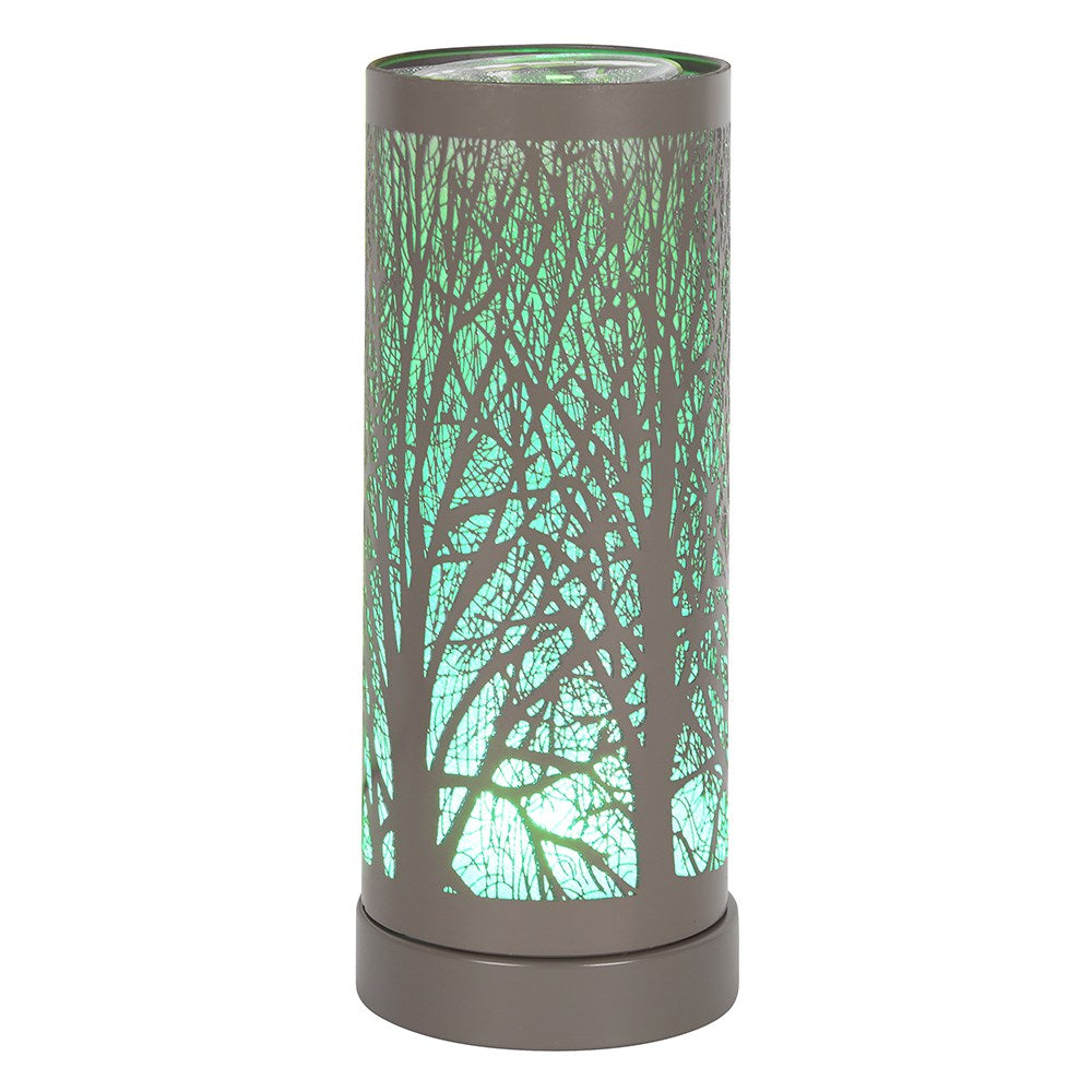 Brûleur Aromatique LED, Arbre Gris
