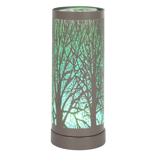 Brûleur Aromatique LED, Arbre Gris