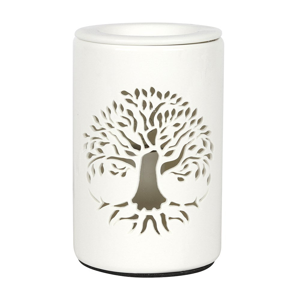 Brûleur Aromatique Électrique, Arbre de Vie