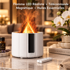 Diffuseur Flamme LED & Humidificateur d’Arômes