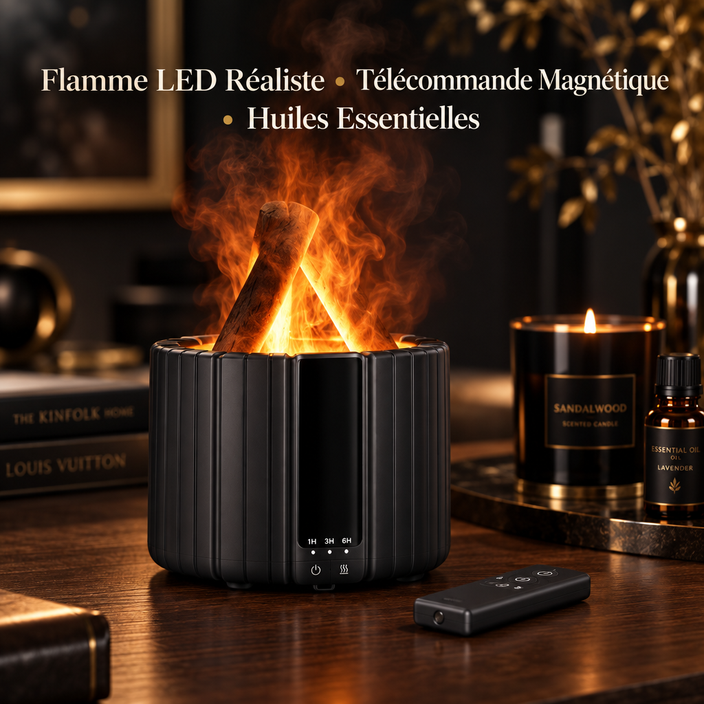 Diffuseur Pro Black — Ambiance sophistiquée